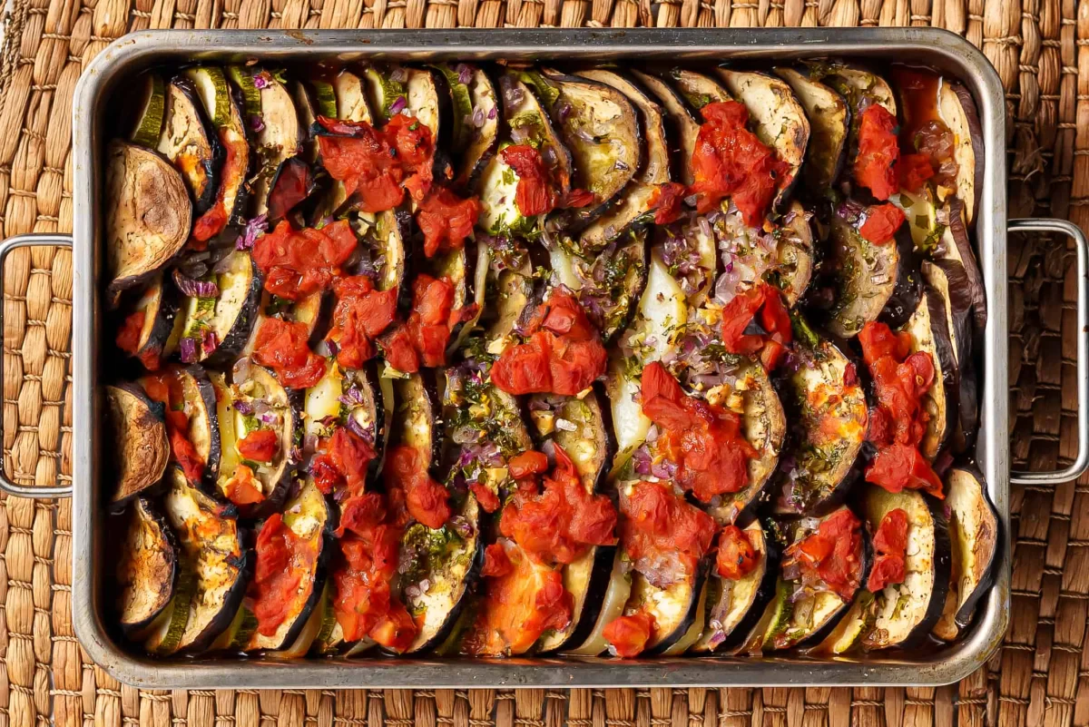 Briam (Greek Roasted Vegetables)