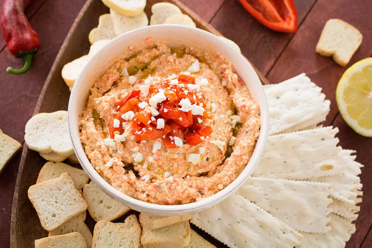 Htipiti (Spicy Feta Dip)