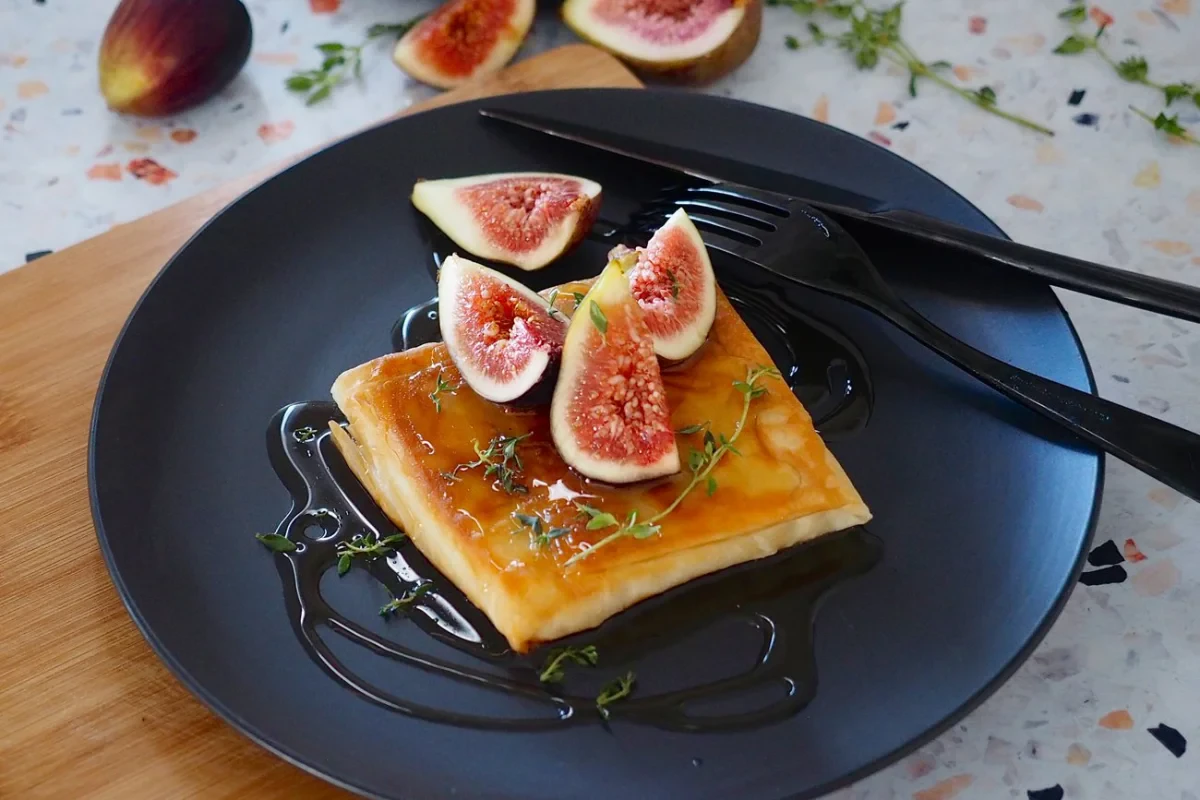 Cheese Saganaki with Honey