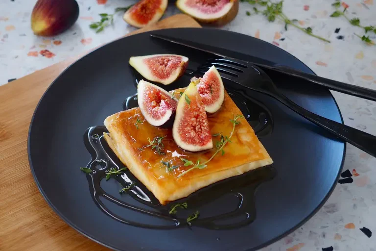 Cheese Saganaki with Honey