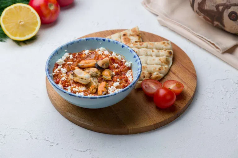 Mussels Saganaki (Mydia Saganaki)