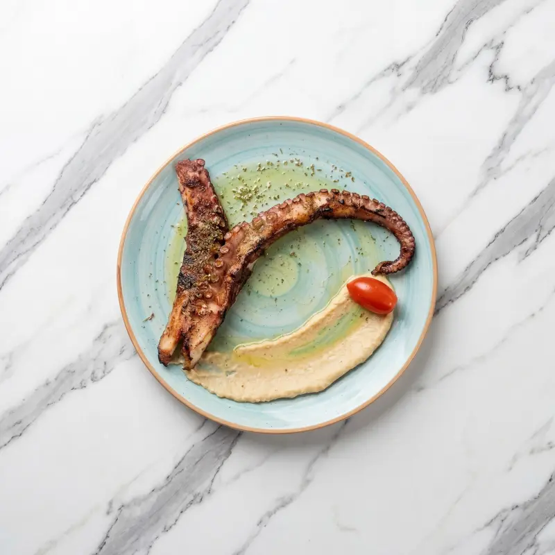 Grilled octopus